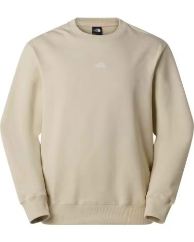 THE NORTH FACE SUDADERA THE CREW NF0A8GQC-DOM BEIGE UNISEX