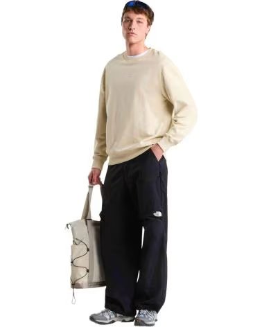 THE NORTH FACE SUDADERA THE CREW NF0A8GQC-DOM BEIGE UNISEX