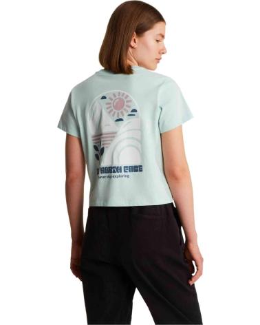 THE NORTH FACE CAMISETA DE MANGA CORTA CAMISETA SUN GRAPHIC MANGA CORTA VERDE CLARO EN VERDE PARA UNISEX MUJER