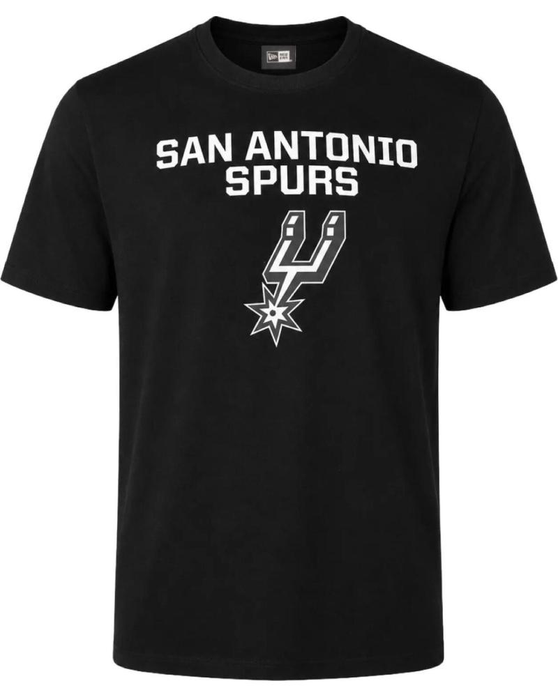 NEW ERA CAMISETA SAN ANTONIO SPURS TEAM LOGO NEGRA 0