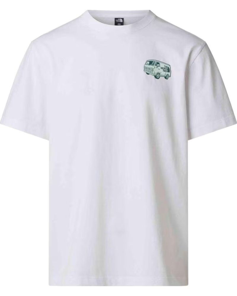 THE NORTH FACE T-SHIRT THE VAN LIFE RELAXED DA UOMO BIANCO WHITE