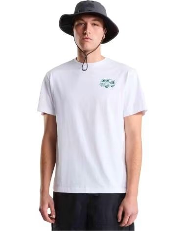 THE NORTH FACE T-SHIRT THE VAN LIFE RELAXED DA UOMO BIANCO WHITE