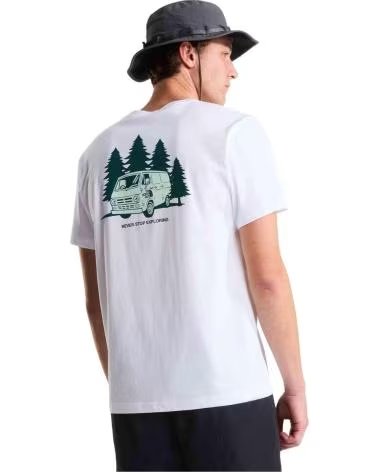 THE NORTH FACE T-SHIRT THE VAN LIFE RELAXED DA UOMO BIANCO WHITE