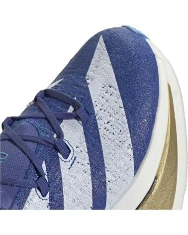 ADIDAS ADIZERO PRIME X3 STRUNG LAUFSCHUHE BLAU UND WEISS BLANCO
