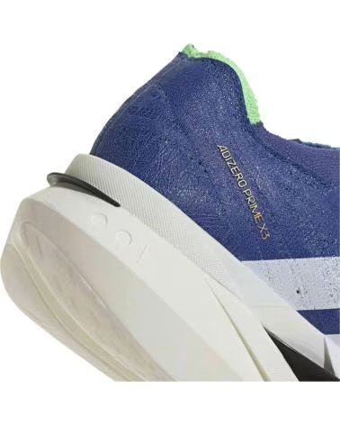 ADIDAS ADIZERO PRIME X3 STRUNG LAUFSCHUHE BLAU UND WEISS BLANCO