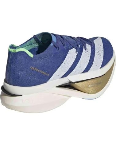 ADIDAS ADIZERO PRIME X3 STRUNG LAUFSCHUHE BLAU UND WEISS BLANCO