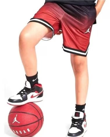 JORDAN PANTALÓN CORTO JDB OMBRE MESH PARA NIÑO GYM RED
