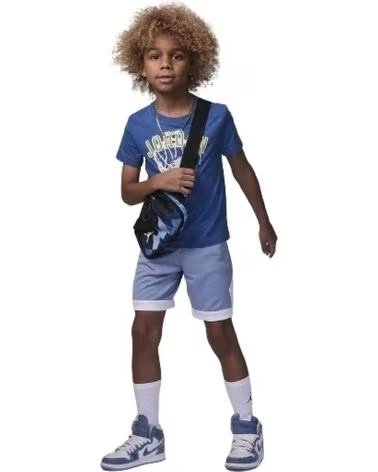 JORDAN CONJUNTO JDB HOOP STYLES MESH PARA BEBÉ BLUE GREY
