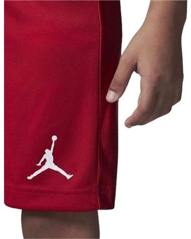 JORDAN CONJUNTO INFANTIL JDB COURT AIR TEE & MESH SHORT SET CEMEN GREY-TRUE BLUE