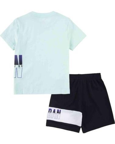 JORDAN CONJUNTO JUMPMAN WRAP INFANTIL BLACK-LIGHT DEW