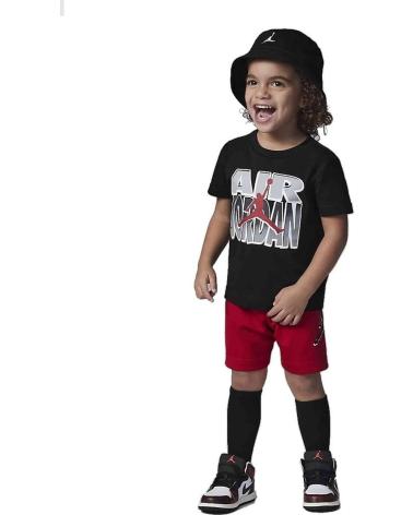 JORDAN CONJUNTO JUMPMAN WRAP INFANTIL BLACK-LIGHT DEW