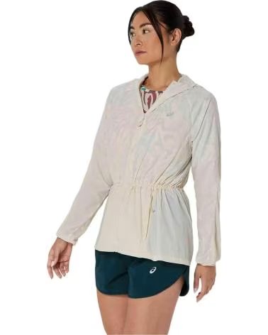 ASICS GIACCA 2012D076-200 BEIGE DA DONNA MULTICOLOR