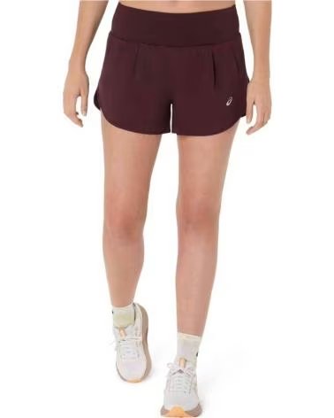 ASICS 2012C965-601 WOMEN´S RUNNING SHORTS DARK CURRANT