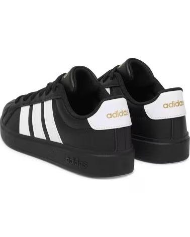 ADIDAS BASKETS JS5053 NOIR ET BLANC CBLACK-FTWWHT-GOLDMT