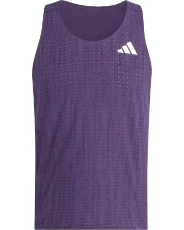 ADIDAS CAMISETA DE TIRANTES ADIZERO RUNNING VIOLETA