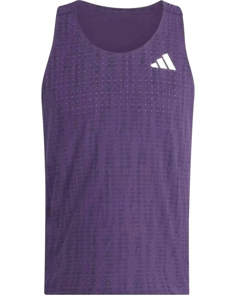 ADIDAS CAMISETA DE TIRANTES ADIZERO RUNNING VIOLETA