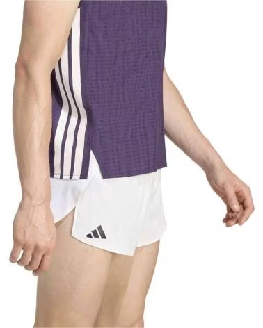 ADIDAS CAMISETA DE TIRANTES ADIZERO RUNNING VIOLETA