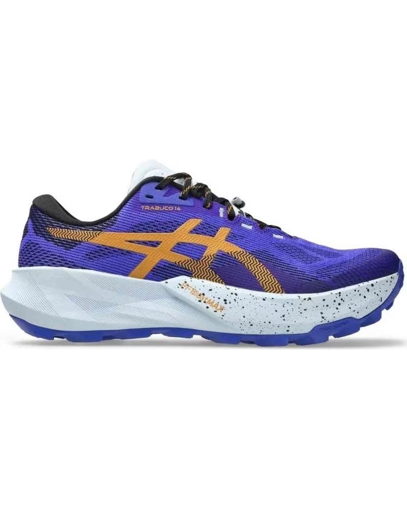ASICS ZAPATILLAS DE TREKKING 1011C166-400-M EN AZUL PARA HOMBRE BLANCO