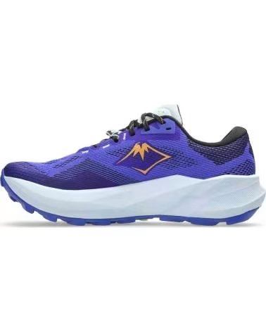 ASICS ZAPATILLAS DE TREKKING 1011C166-400-M EN AZUL PARA HOMBRE BLANCO