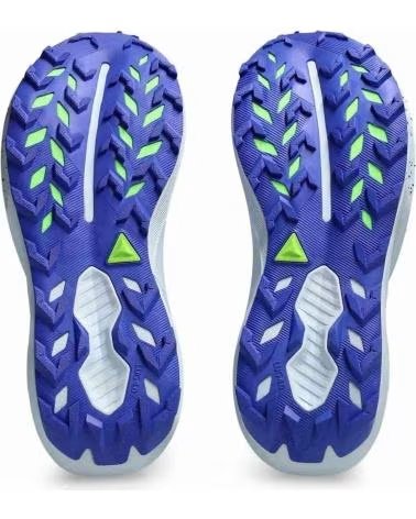 ASICS ZAPATILLAS DE TREKKING 1011C166-400-M EN AZUL PARA HOMBRE BLANCO