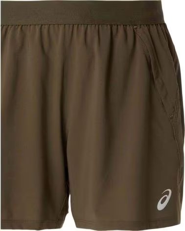 ASICS ROAD 5IN LAUFSHORTS FÜR HERREN IN OLIVGRÜN OLIVA