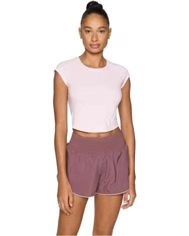 NIKE T-SHIRT A MANICHE CORTE IF4998-663 DA DONNA RED