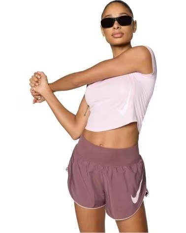 NIKE T-SHIRT A MANICHE CORTE IF4998-663 DA DONNA RED
