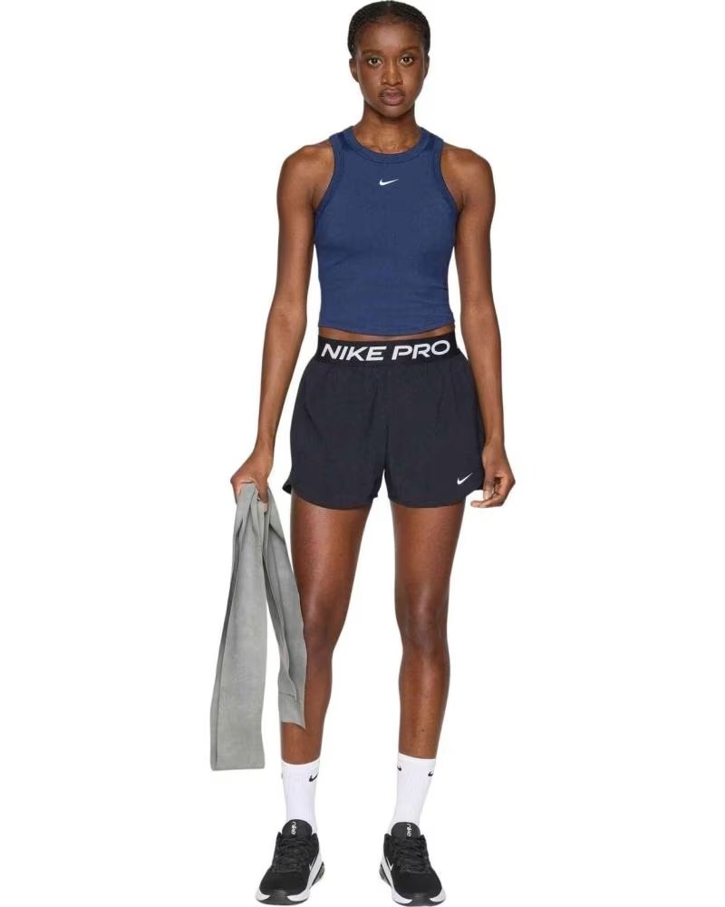 NIKE PANTALON CORTO IQ0784-010 EN NEGRO PARA MUJER BLACK OR GREY