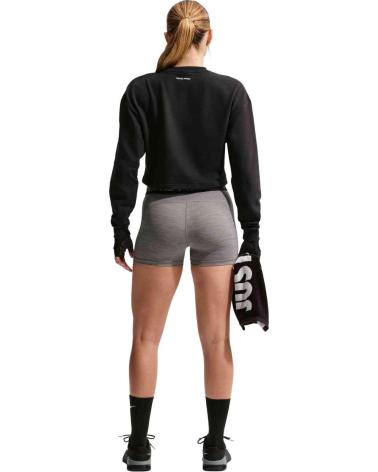 NIKE SUDADERA PRO IB8979-010 PARA MUJER BLACK OR GREY