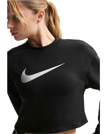 NIKE SUDADERA PRO IB8979-010 PARA MUJER BLACK OR GREY
