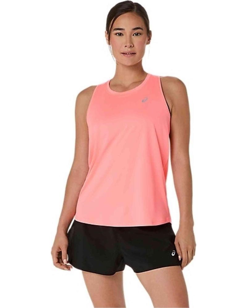 ASICS CAMISETA DE TIRANTES 2012D171-703 PARA MUJER SUN CORAL