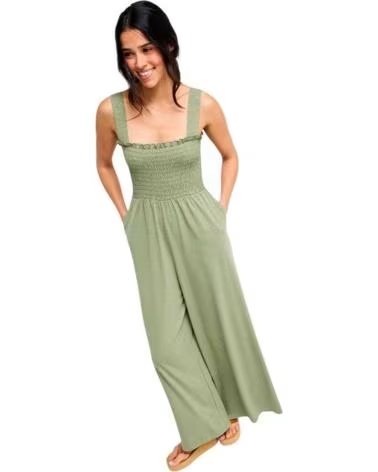 ROXY DRESS ERJKO03008-GLD0 OIL GREEN FOR GIRLS
