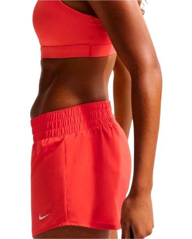 NIKE PANTALÓN CORTO DEPORTIVO ONE PARA MUJER RED