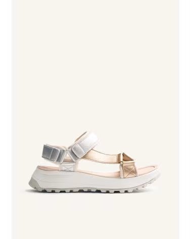 SANDALE À PLATEFORME GIOSEPPO OYUGIS 79257 AVEC FERMETURE VELCRO PLATA