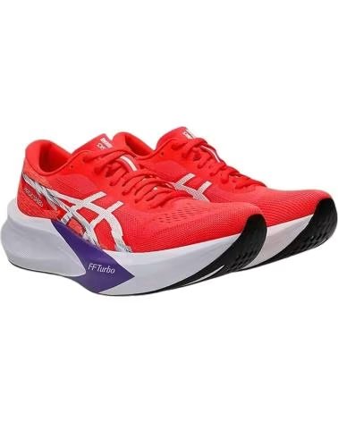 ASICS ZAPATILLAS DE RUNNING MAGIC SPEED 4 FF TURBO MUJER FLASH RED-WHITE