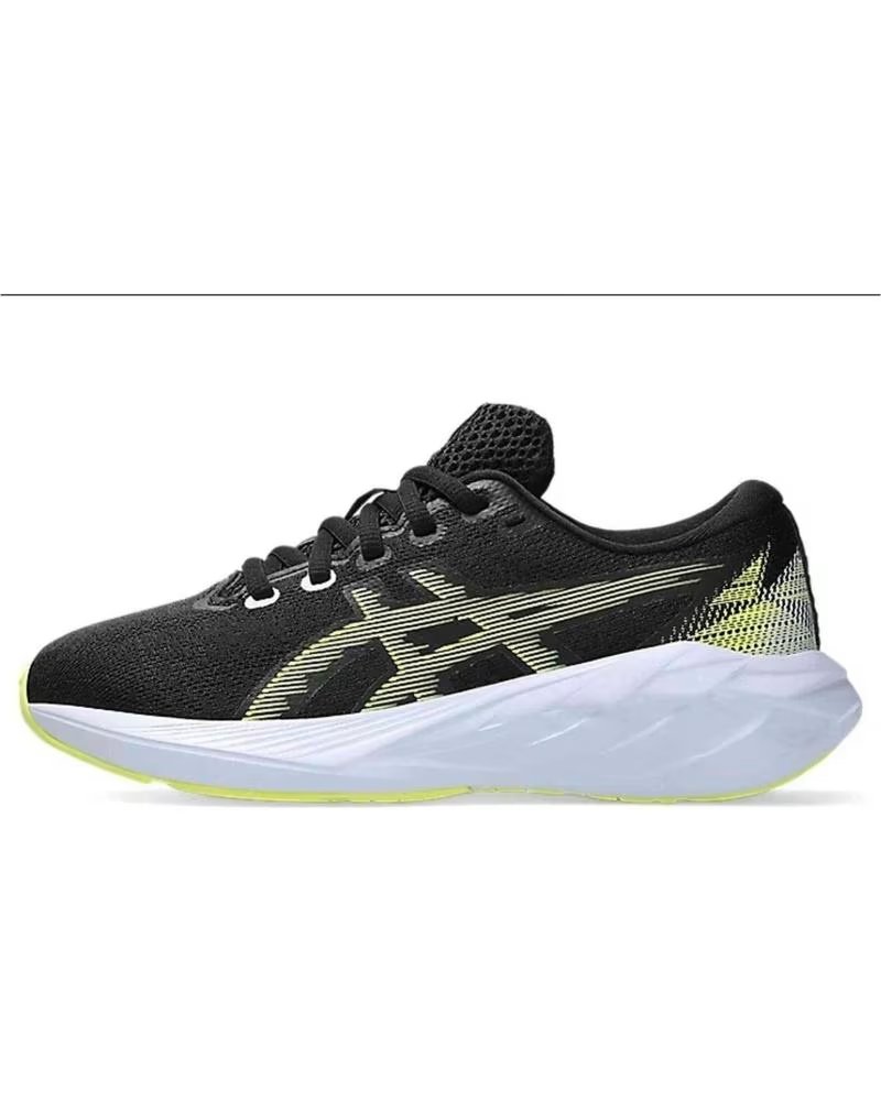 ASICS SCARPE DA RUNNING 1014A367-001 PER BAMBINI UNISEX BLACK-CITRON