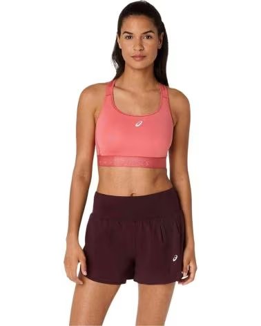 ASICS SUTIÃ ESPORTIVO 2012C995-702 MULHER DARK PINK CLAY