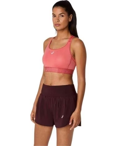 ASICS SUTIÃ ESPORTIVO 2012C995-702 MULHER DARK PINK CLAY