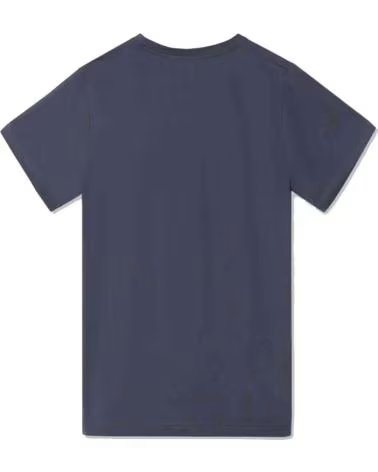 SILBON SHORT SLEEVE T-SHIRT 124602 FOR MEN NAVY BLUE AZUL