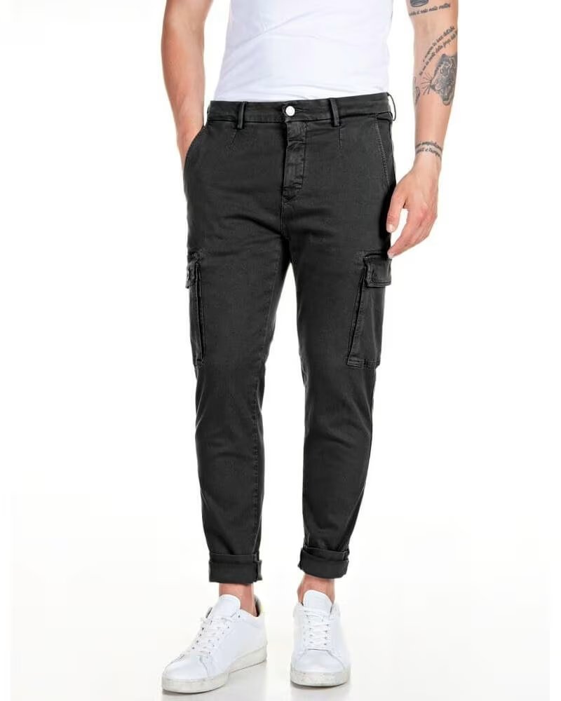 REPLAY PANTALON JEANS HIPERFLEX JA NEGRO