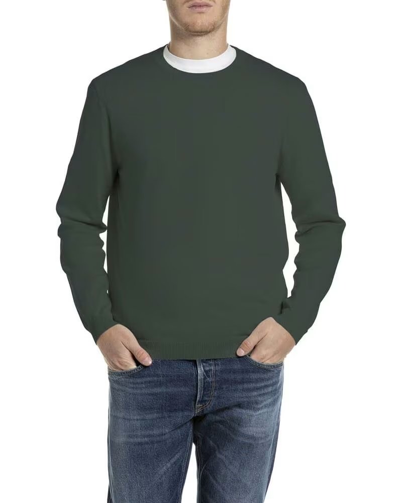 REPLAY JERSEY TRICOT VERDE