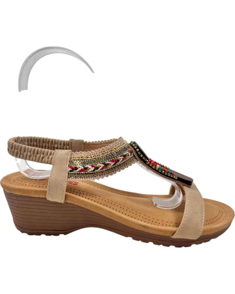 TIMBOS SANDALIA CUNA COMODA DE MUJER 133213 BEIGE
