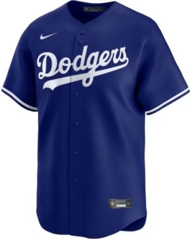 NIKE BEISBOLERA ROYAL LOS ANGELES DODGERS BASEBALL JERSEY VARIOS COLORES