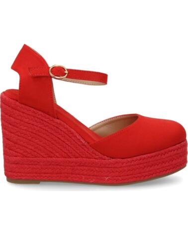 SPORT3PUNTO0 SANDALIAS DE CUÑA CF-5319 ROJAS CON PLATAFORMA VARIOS COLORES