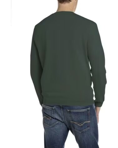 REPLAY JERSEY TRICOT VERDE