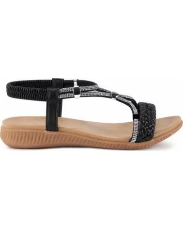 KESLEM SANDALE KM-91 AVEC STRASS NEGRO