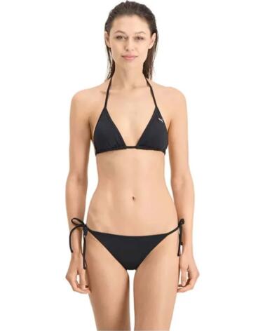 PUMA TOP DE BIKINI CON LAZADA NEGRO