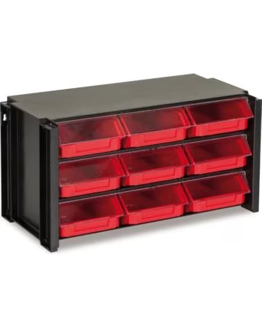 TAYG ORGANIZADOR DE FERRAMENTAS COM 9 GAVETAS MULTICOLOR