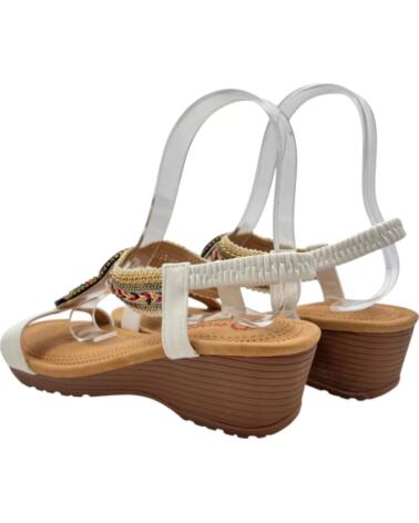 TIMBOS SANDALIA CUNA COMODA DE MUJER 133212 BLANCO