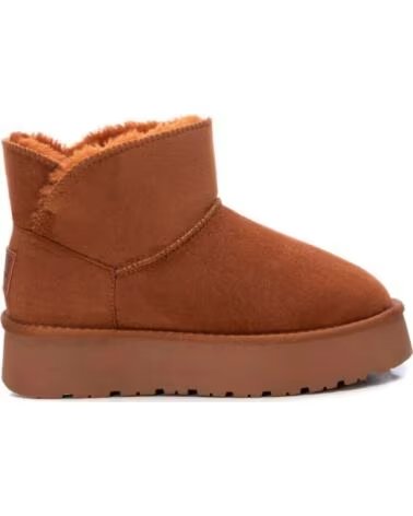 BOTTINES XTI 142197 AVEC PLATEFORME ET DOUBLURE INTÉRIEURE CAMEL